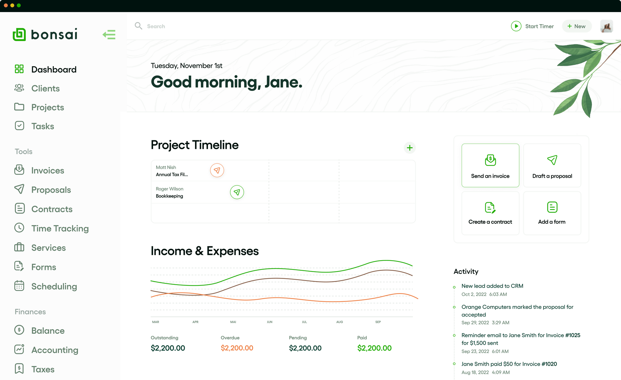 dashboard